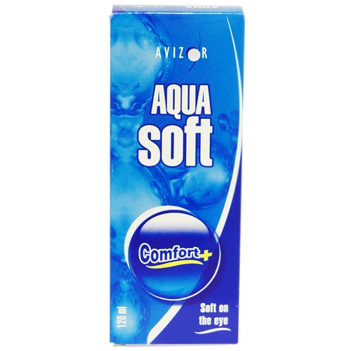 Универсальный раствор Avizor Aqua Soft, 120мл.